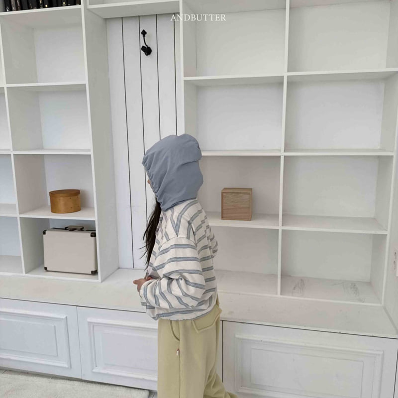 Andbutter - Korean Children Fashion - #childofig - Today Striped Hoodie - 7