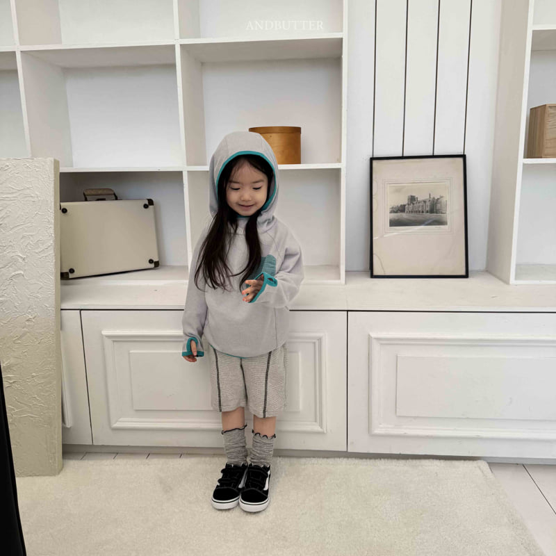 Andbutter - Korean Children Fashion - #childofig - Runner Waffle Hoodie - 5