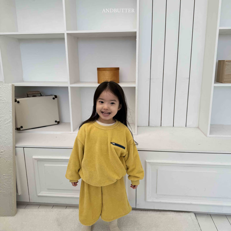 Andbutter - Korean Children Fashion - #childofig - Zipper Sweatshirt - 5