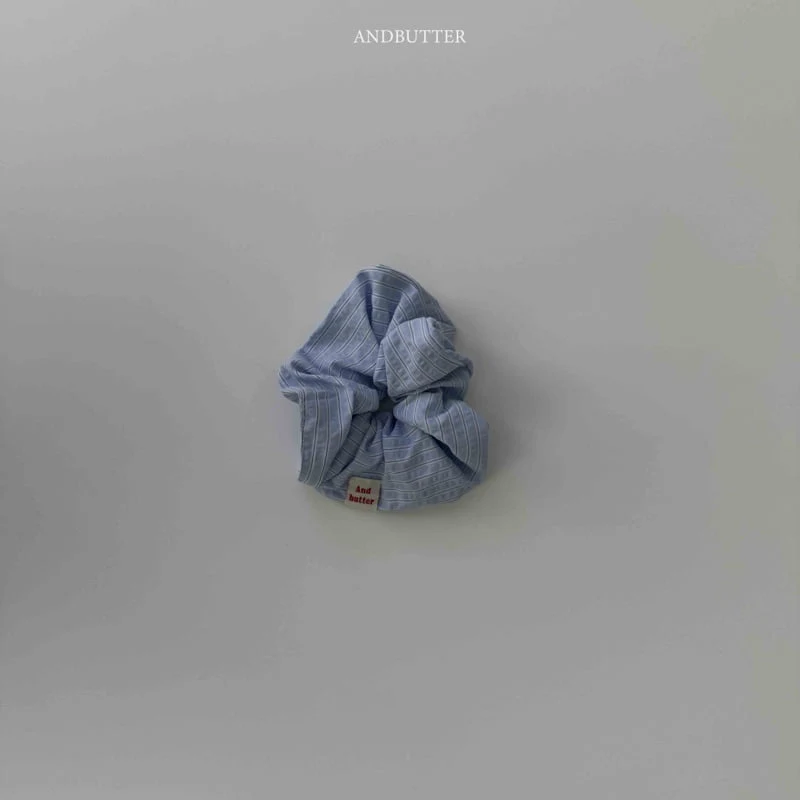 Andbutter - Korean Children Fashion - #childofig - Spring Striped Scrunchie - 6