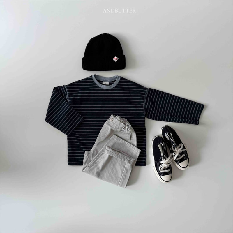Andbutter - Korean Children Fashion - #childofig - Cation Curve Pants - 8