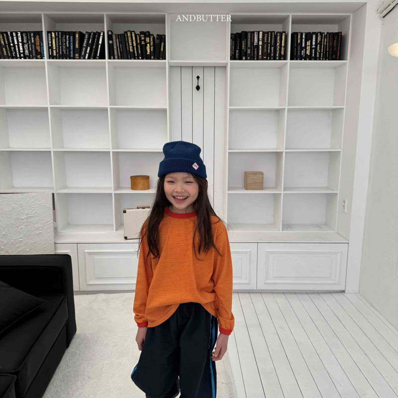 Andbutter - Korean Children Fashion - #childofig - Jelly Stripe Tee - 4