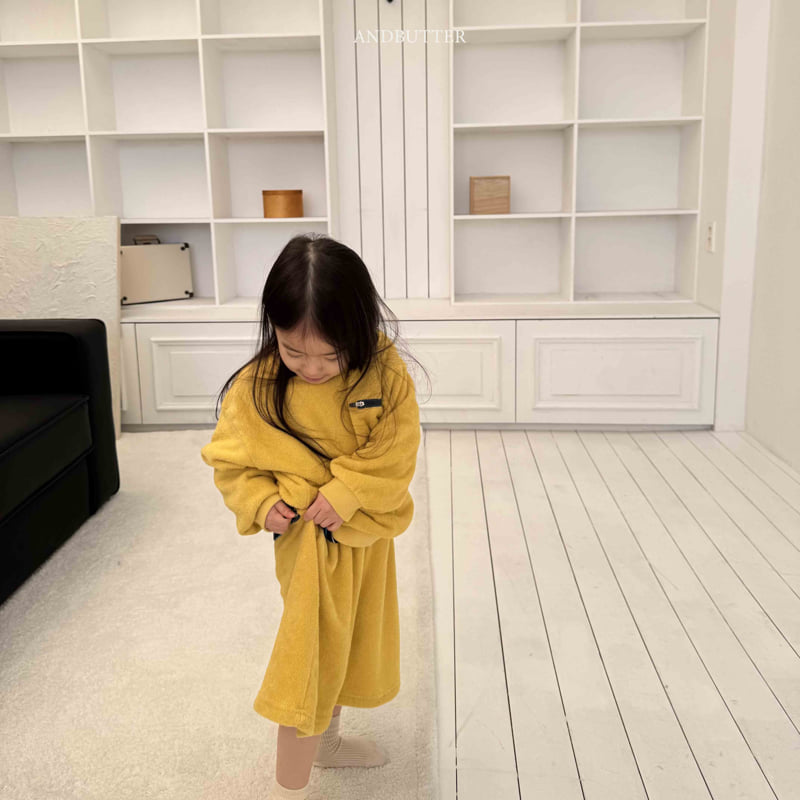 Andbutter - Korean Children Fashion - #childofig - Soft Terry Bermuda Shorts - 11