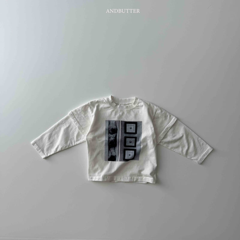 Andbutter - Korean Children Fashion - #childofig - Puppy Layered Tee - 4