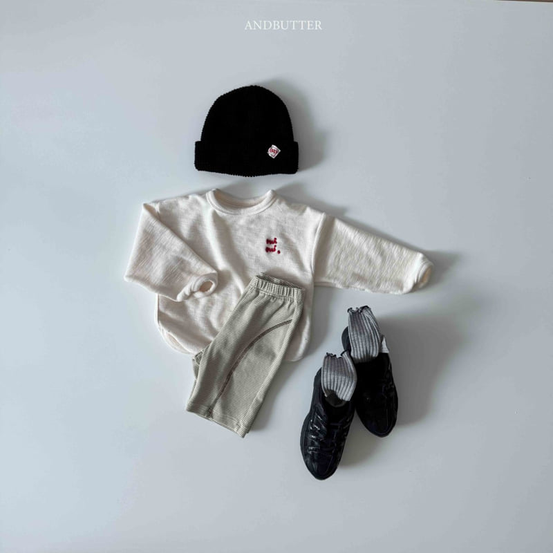 Andbutter - Korean Children Fashion - #childrensboutique - Biker Line Pants - 8