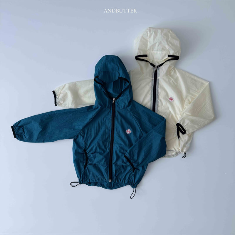 Andbutter - Korean Children Fashion - #childrensboutique - Light Wind Hooded Jumper
