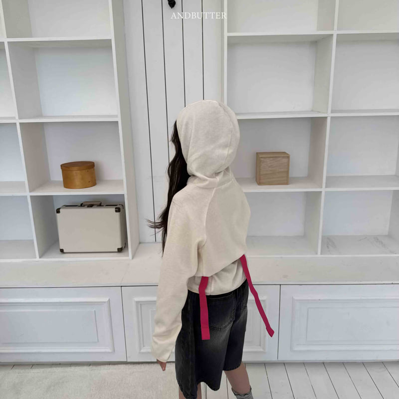 Andbutter - Korean Children Fashion - #designkidswear - Runner Waffle Hoodie - 8