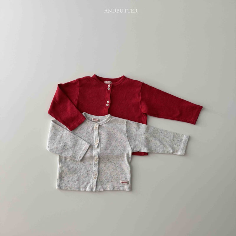 Andbutter - Korean Children Fashion - #designkidswear - Two-Button Cardigan