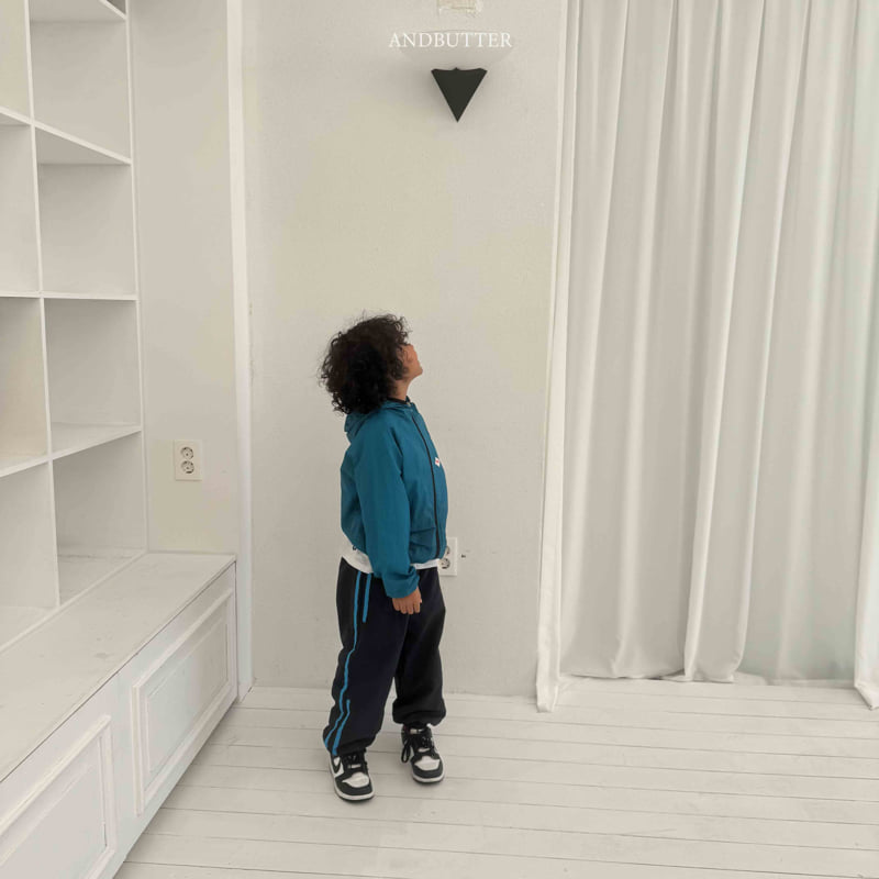 Andbutter - Korean Children Fashion - #designkidswear - Two-Line Seam Pants - 5