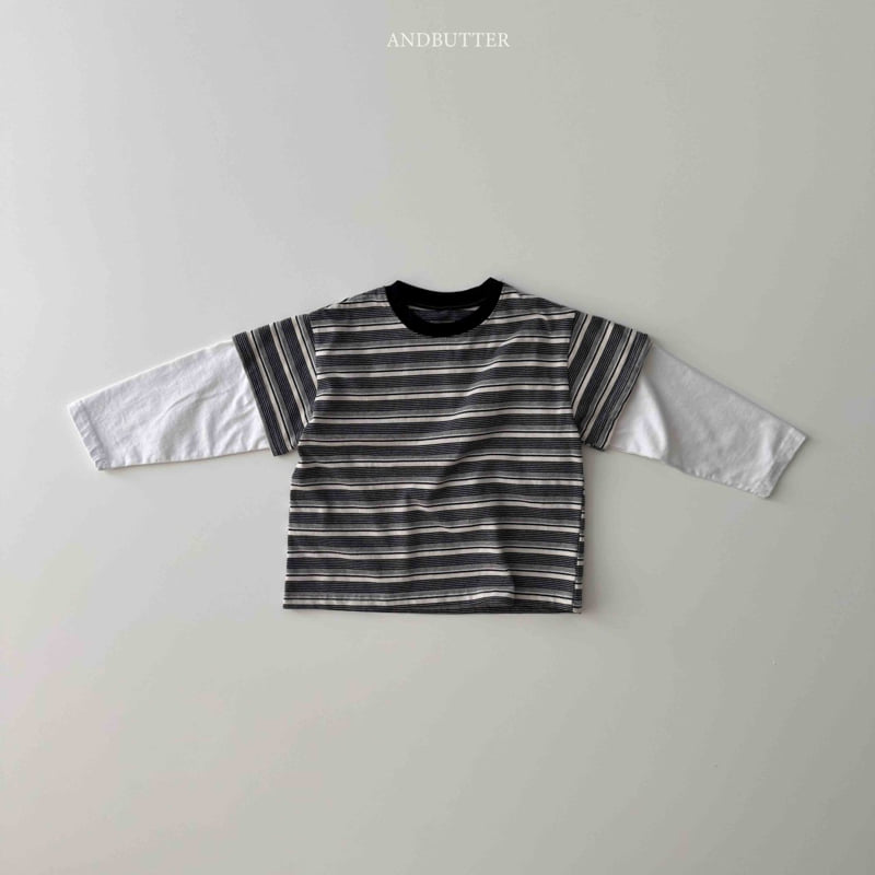 Andbutter - Korean Children Fashion - #designkidswear - Smoothie Layered Tee - 5