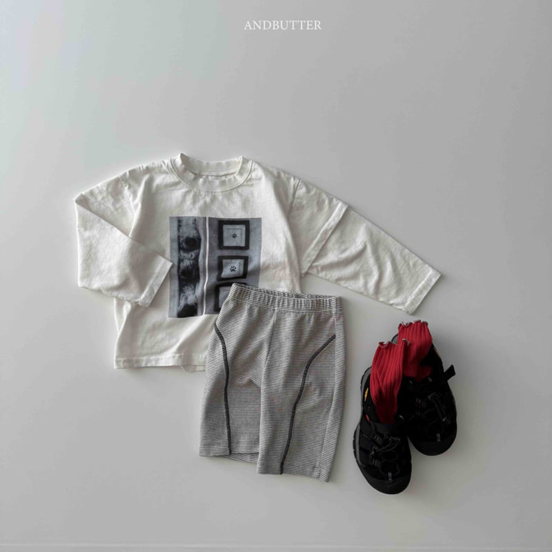 Andbutter - Korean Children Fashion - #discoveringself - Puppy Layered Tee - 6