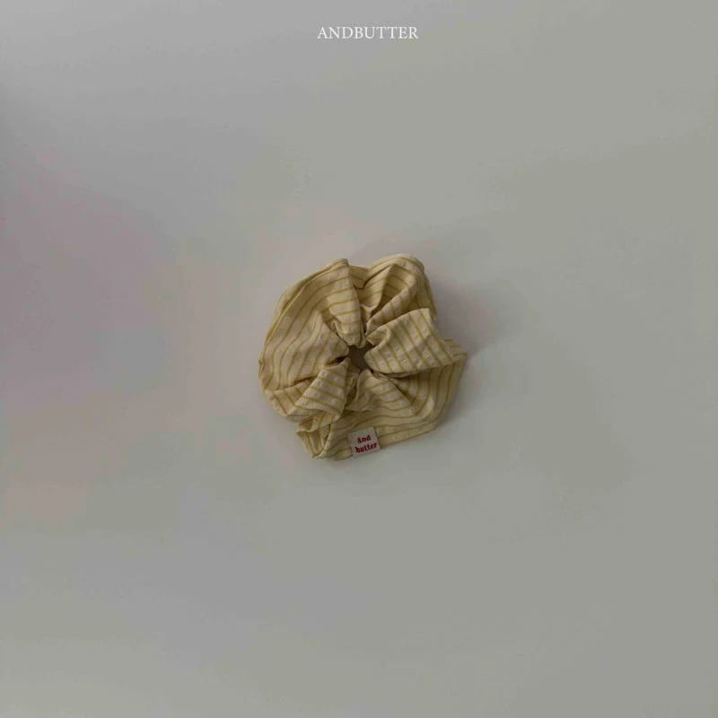 Andbutter - Korean Children Fashion - #discoveringself - Spring Striped Scrunchie - 9