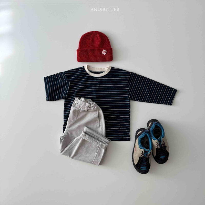 Andbutter - Korean Children Fashion - #discoveringself - Cation Curve Pants - 11