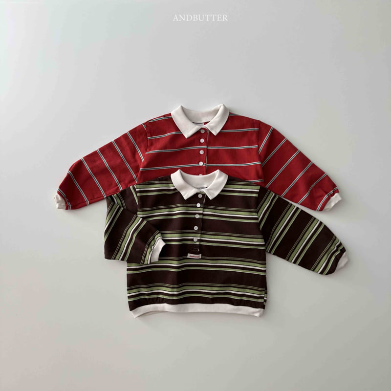 Andbutter - Korean Children Fashion - #fashionkids - Mild Collar Tee