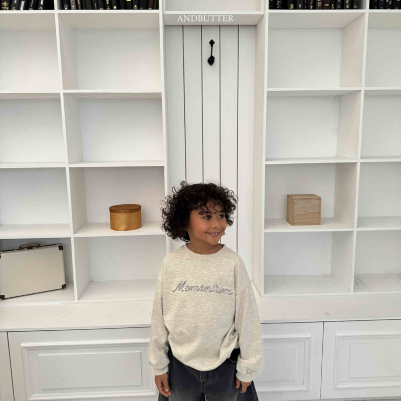Andbutter - Korean Children Fashion - #discoveringself - Momentum Sweatshirt - 4