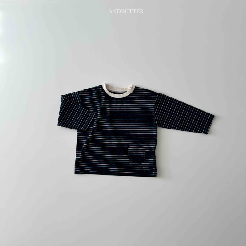 Andbutter - Korean Children Fashion - #kidsshorts - Miu Pocket Tee - 6