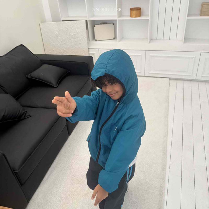 Andbutter - Korean Children Fashion - #kidsstore - Light Wind Hooded Jumper - 6