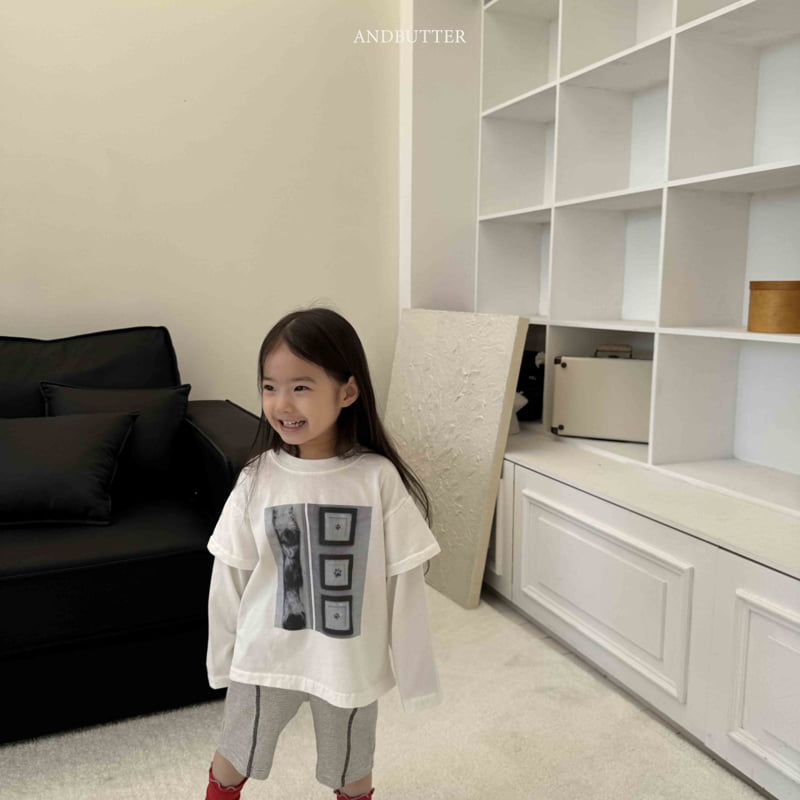 Andbutter - Korean Children Fashion - #kidzfashiontrend - Puppy Layered Tee - 10