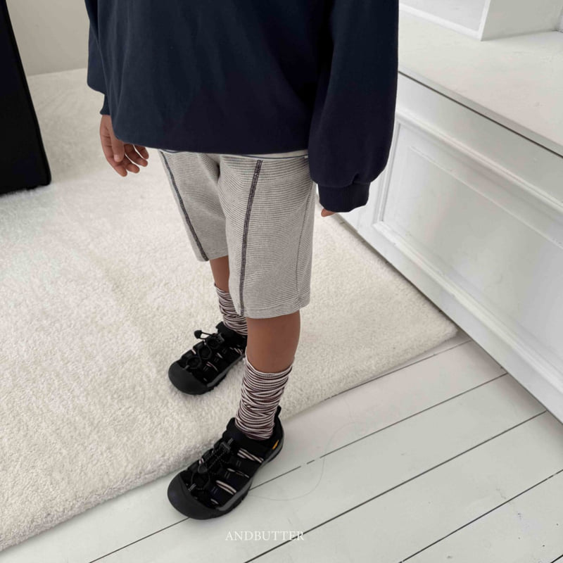 Andbutter - Korean Children Fashion - #kidzfashiontrend - Flow Striped Socks - 7
