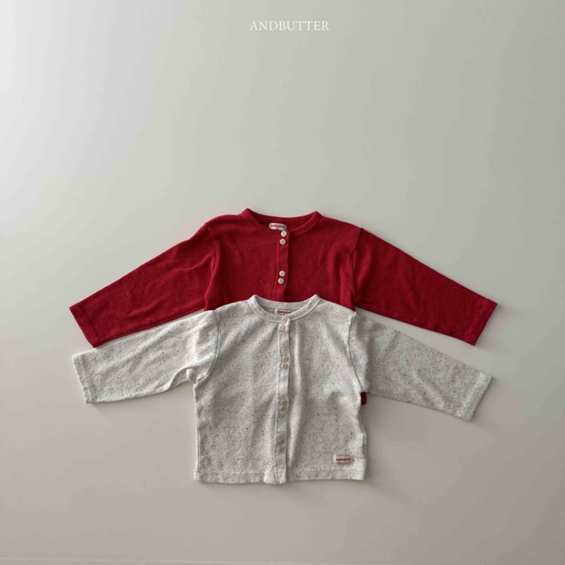 Andbutter - Korean Children Fashion - #kidzfashiontrend - Two-Button Cardigan - 6