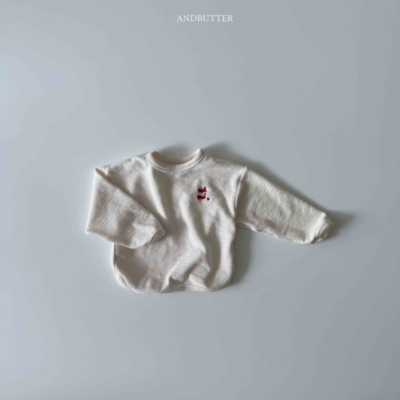 Andbutter - Korean Children Fashion - #littlefashionista - Melona Ribbed Tee - 5