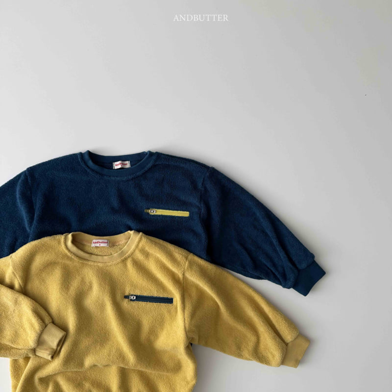 Andbutter - Korean Children Fashion - #magicofchildhood - Zipper Sweatshirt