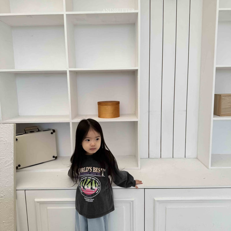 Andbutter - Korean Children Fashion - #magicofchildhood - Pigment Board Tee - 8