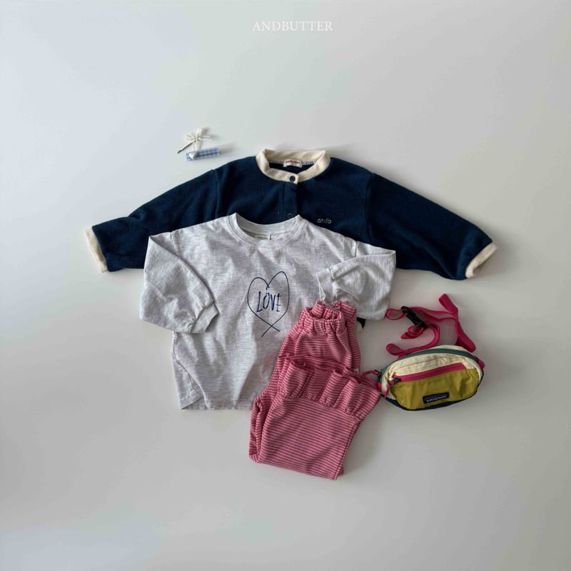 Andbutter - Korean Children Fashion - #magicofchildhood - Check Heart Hair Pin - 11