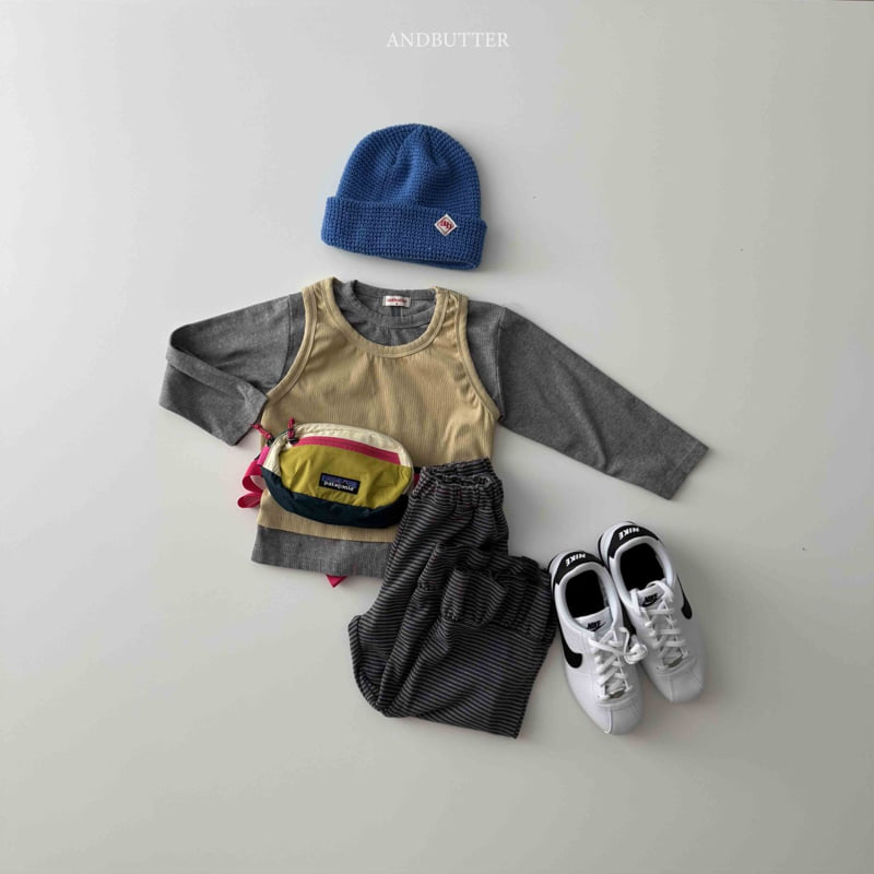 Andbutter - Korean Children Fashion - #magicofchildhood - Frill Bootcut Pants - 7