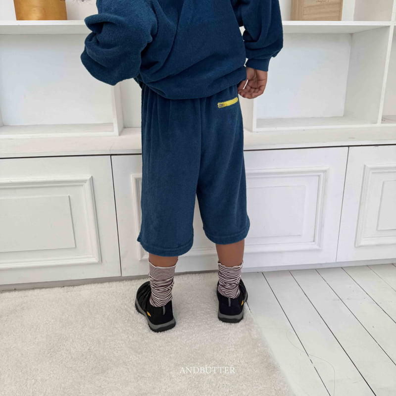Andbutter - Korean Children Fashion - #magicofchildhood - Soft Terry Bermuda Shorts - 5