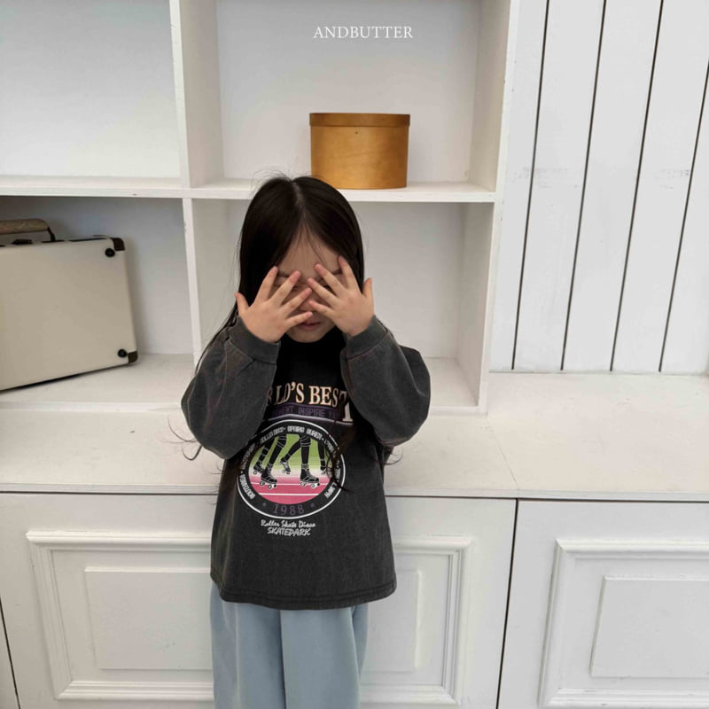 Andbutter - Korean Children Fashion - #minifashionista - Pigment Board Tee - 9