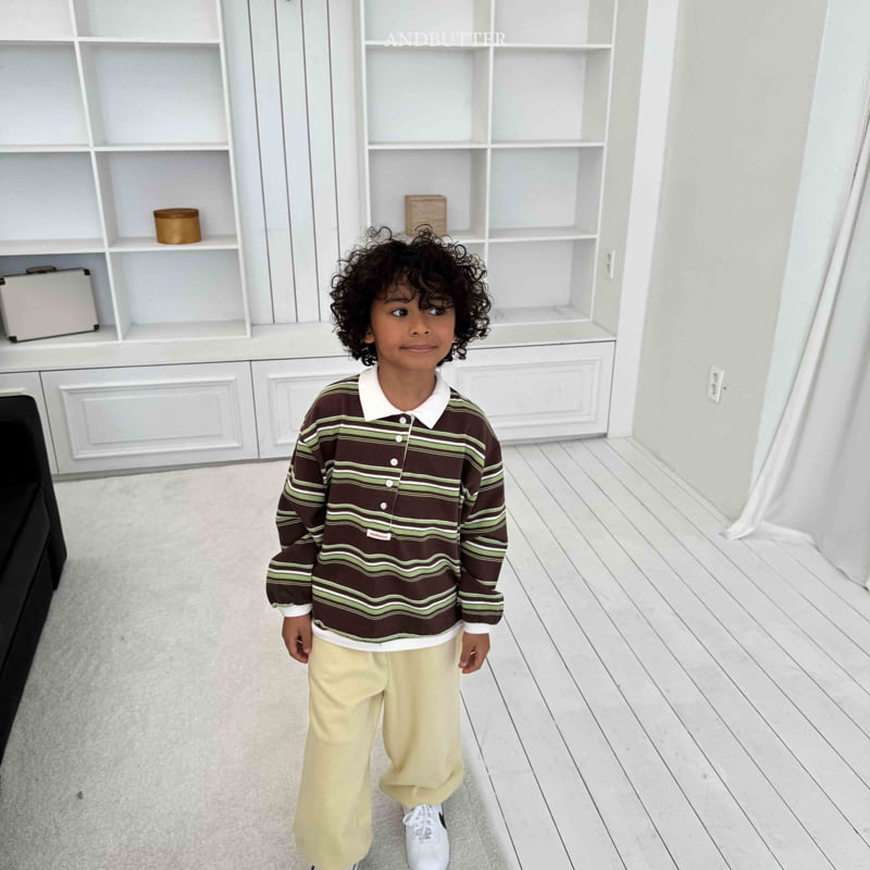 Andbutter - Korean Children Fashion - #minifashionista - Mild Collar Tee - 8