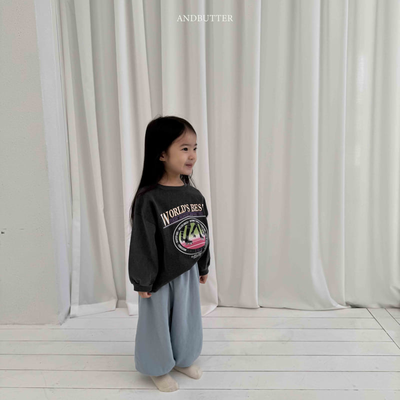 Andbutter - Korean Children Fashion - #minifashionista - Double Jogger Pants - 9