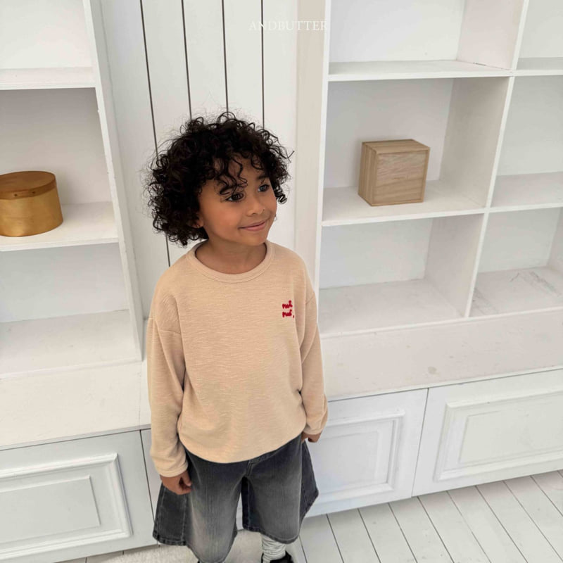 Andbutter - Korean Children Fashion - #minifashionista - Melona Ribbed Tee - 7