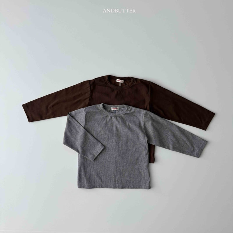 Andbutter - Korean Children Fashion - #prettylittlegirls - Tone-on-Tone Set - 5