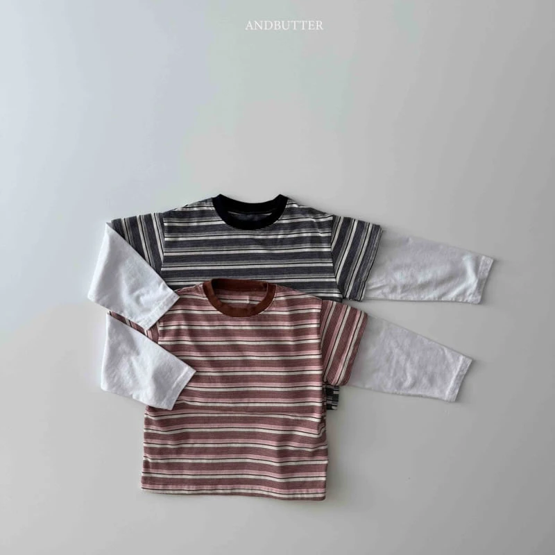 Andbutter - Korean Children Fashion - #prettylittlegirls - Smoothie Layered Tee