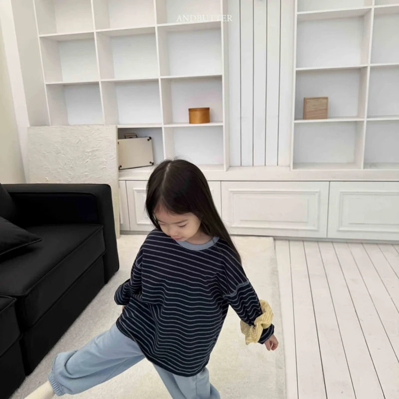 Andbutter - Korean Children Fashion - #stylishchildhood - Spring Striped Scrunchie - 5