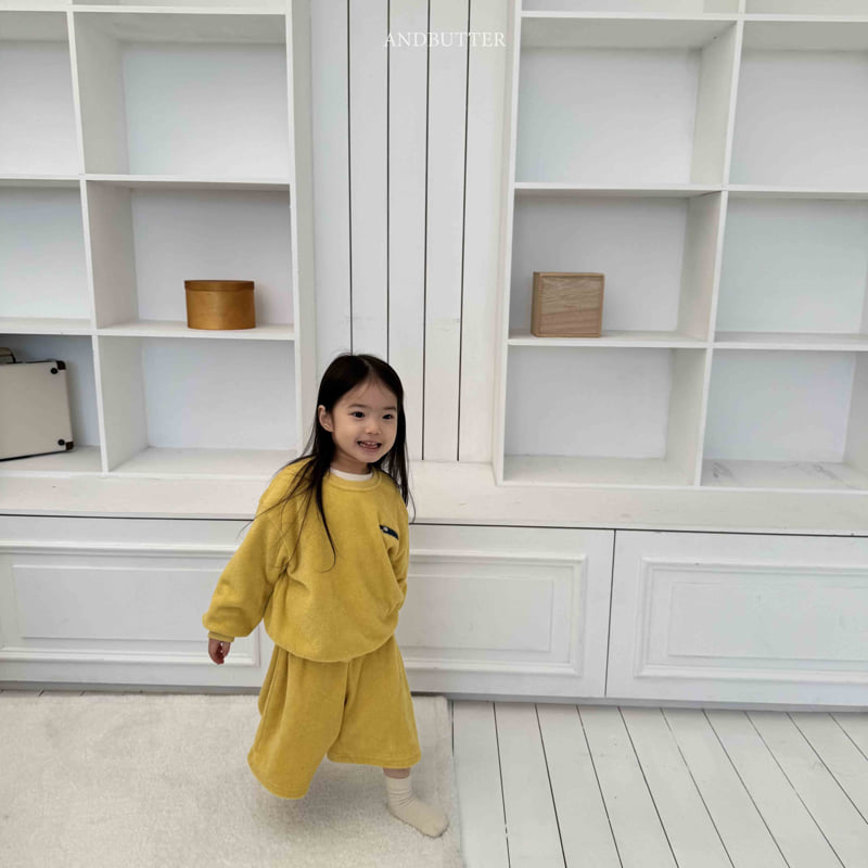 Andbutter - Korean Children Fashion - #stylishchildhood - Soft Terry Bermuda Shorts - 10