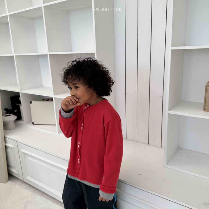 Andbutter - Korean Children Fashion - #todddlerfashion - Two-Button Cardigan - 12