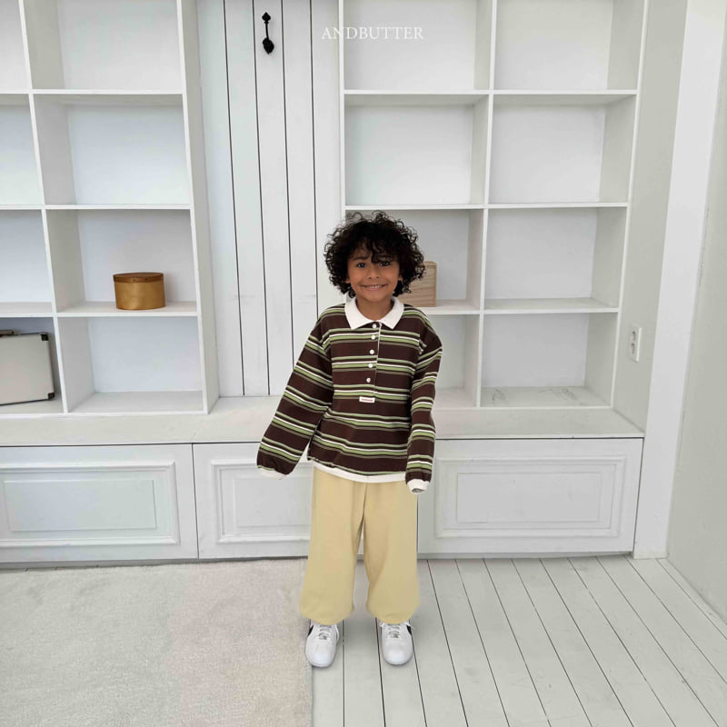 Andbutter - Korean Children Fashion - #todddlerfashion - Mild Collar Tee - 10