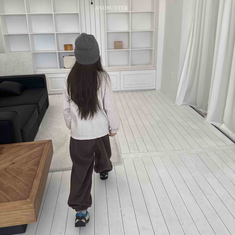 Andbutter - Korean Children Fashion - #toddlerclothing - Double Jogger Pants - 12