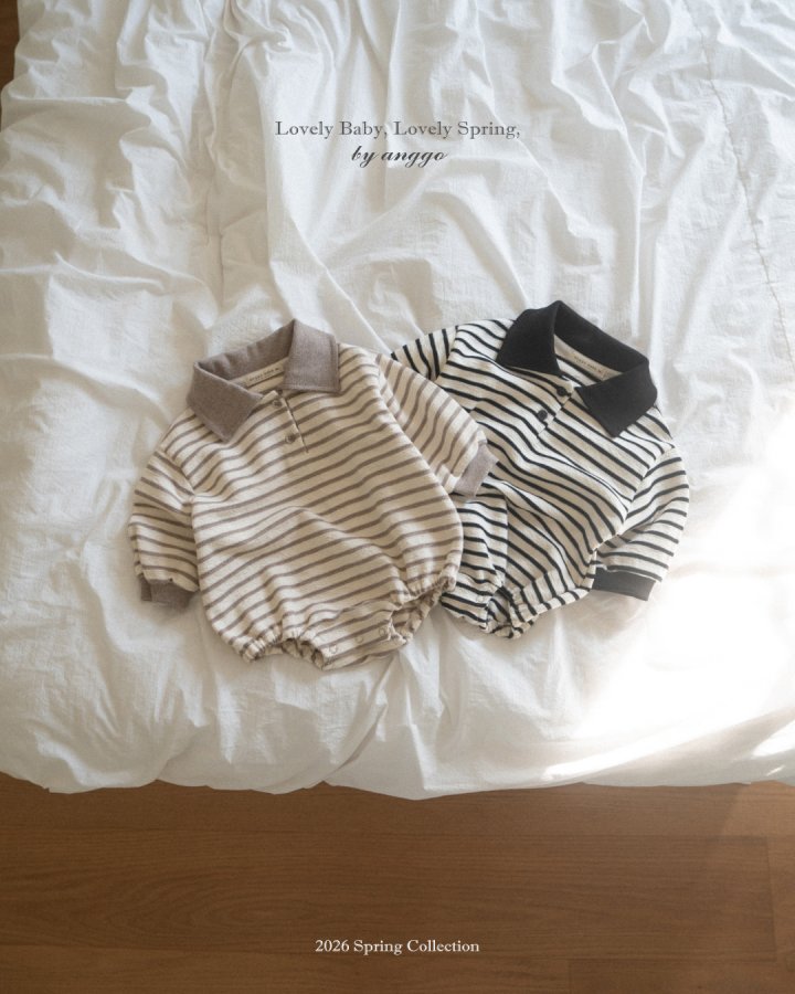 Anggo - Korean Baby Fashion - #babyboutiqueclothing - Bebe Kitkat Romper - 5