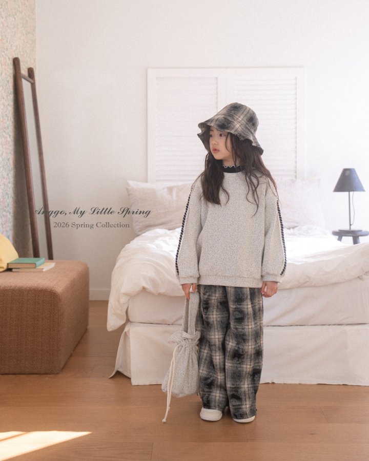 Anggo - Korean Children Fashion - #Kfashion4kids - Chex Hat - 5