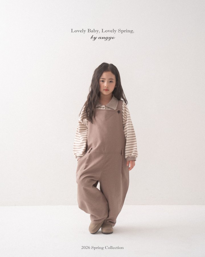 Anggo - Korean Children Fashion - #childrensboutique - Pine Overalls - 8