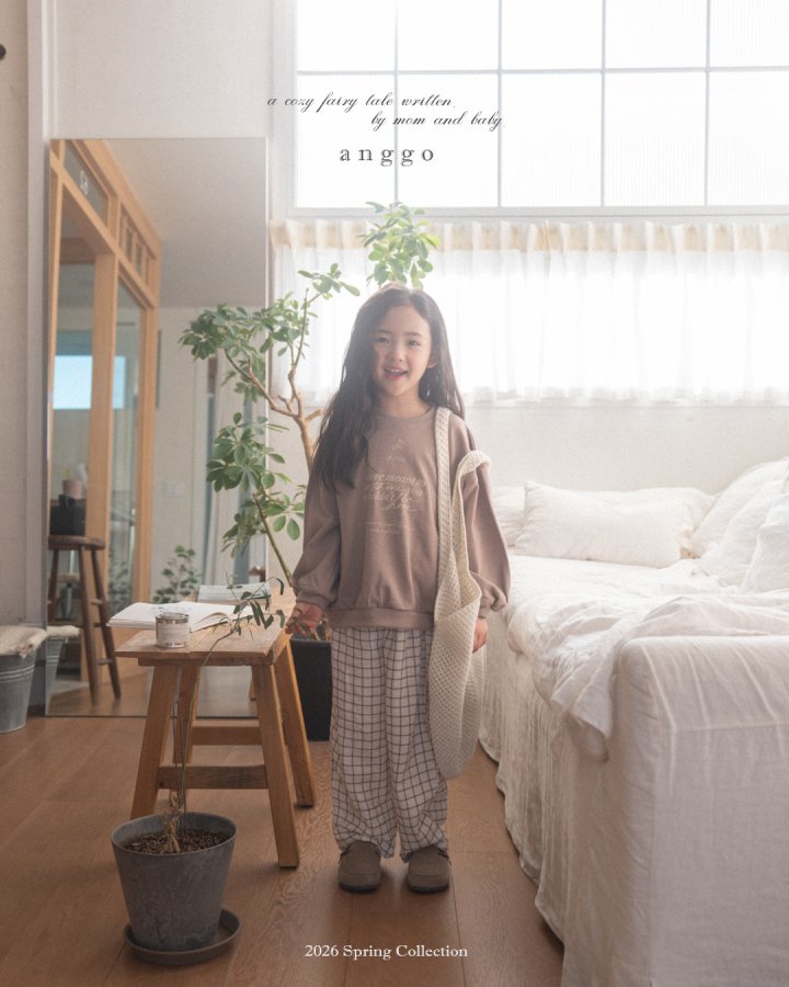 Lettering Sweatshirt by Anggo for Child - view 8