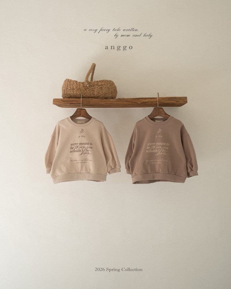 Lettering Sweatshirt by Anggo for Child - view 10