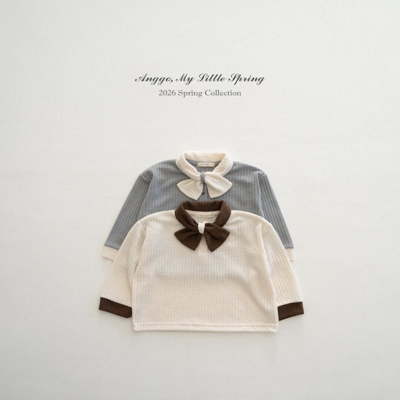 Anggo - Korean Children Fashion - #fashionkids - Cream Bun Tee - 12