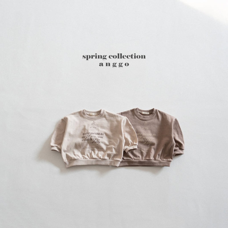 Lettering Sweatshirt by Anggo for Child - view 12