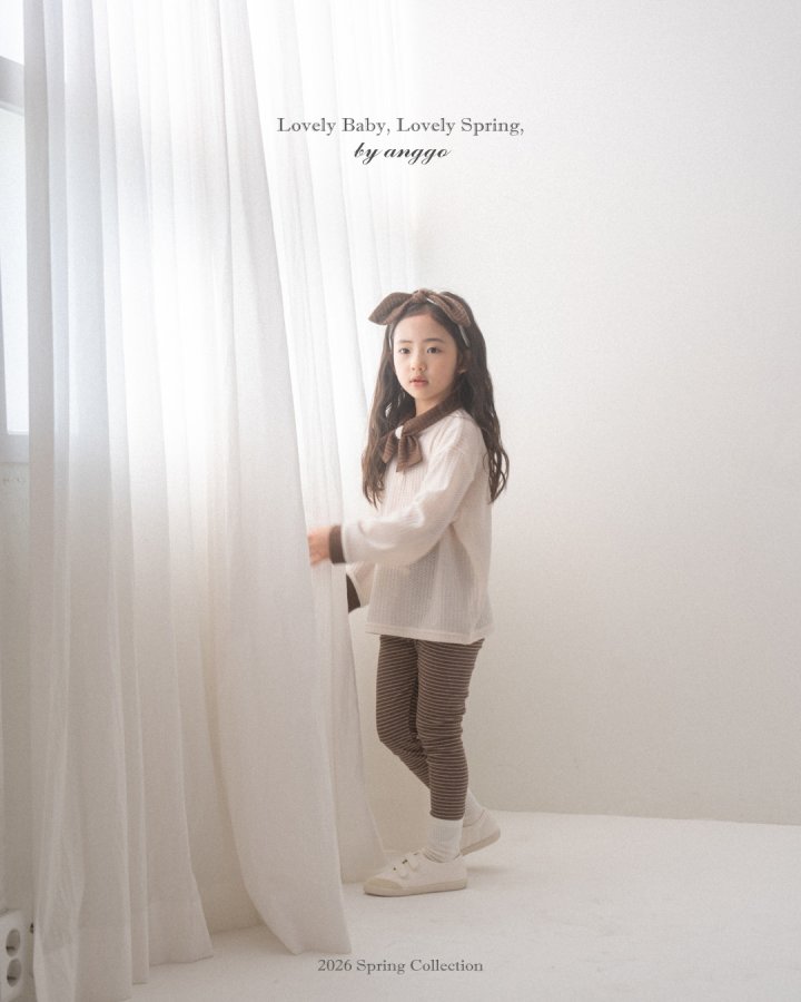 Anggo - Korean Children Fashion - #littlefashionista - Cream Bun Hairband - 2