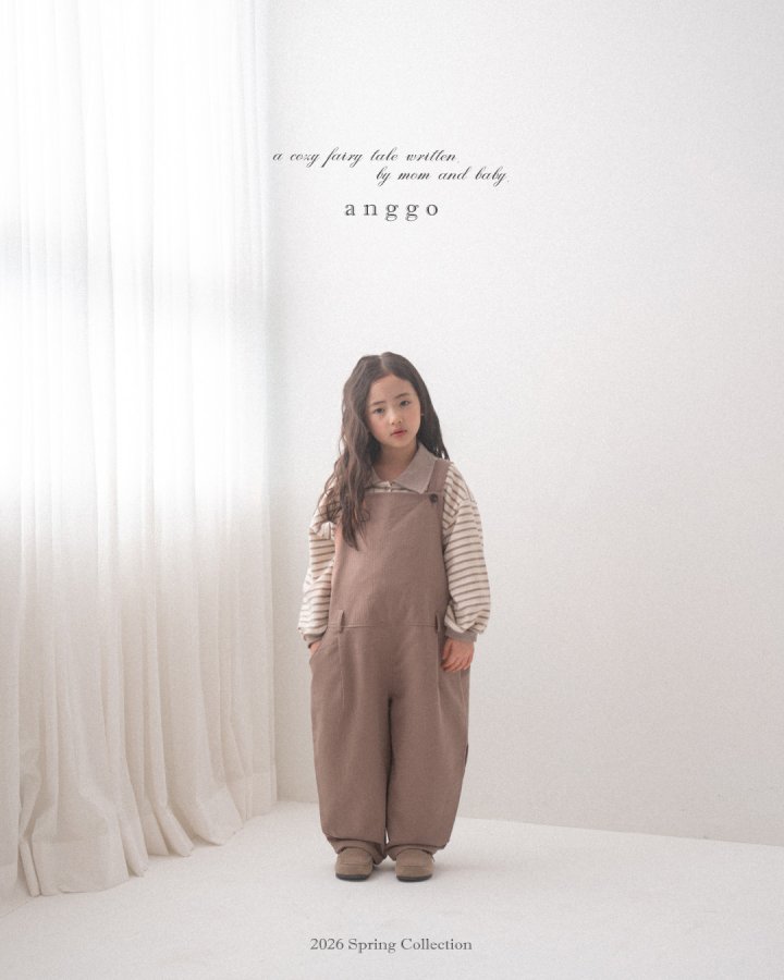 Anggo - Korean Children Fashion - #magicofchildhood - Pine Overalls - 3